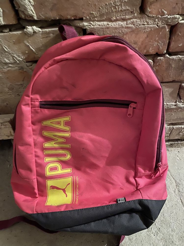 Plecak PUMA rozowy dziewczecy szkolny sportowy