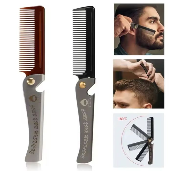 Гребінець  розчіска чоловічий  для зачіски  бороди і голови