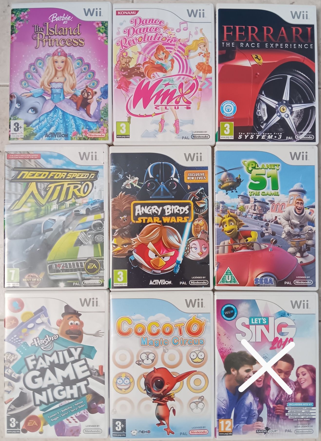 Novidades Fresquinhas Nintendo Wii