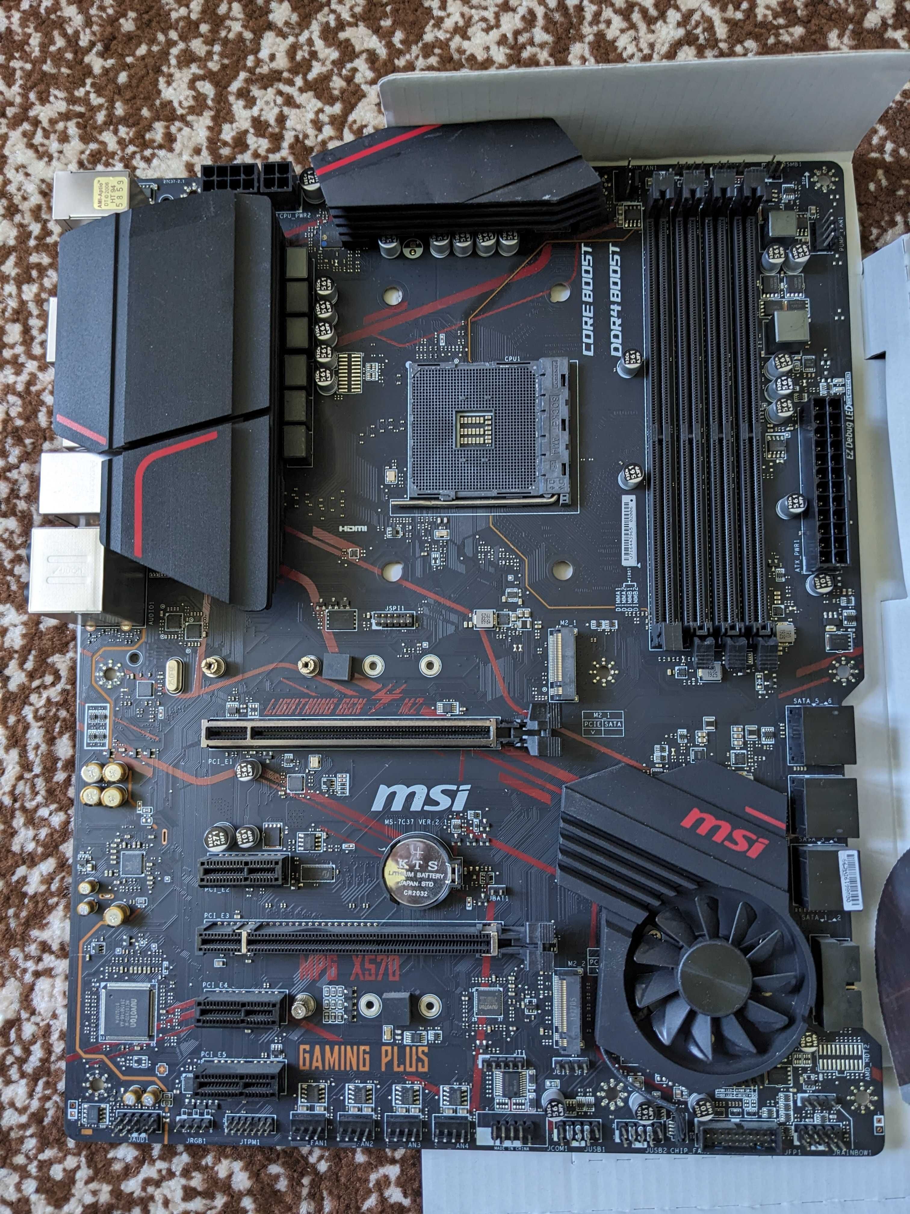 Материнська плата MSI MPG X570 Gaming Plus Socket AM4