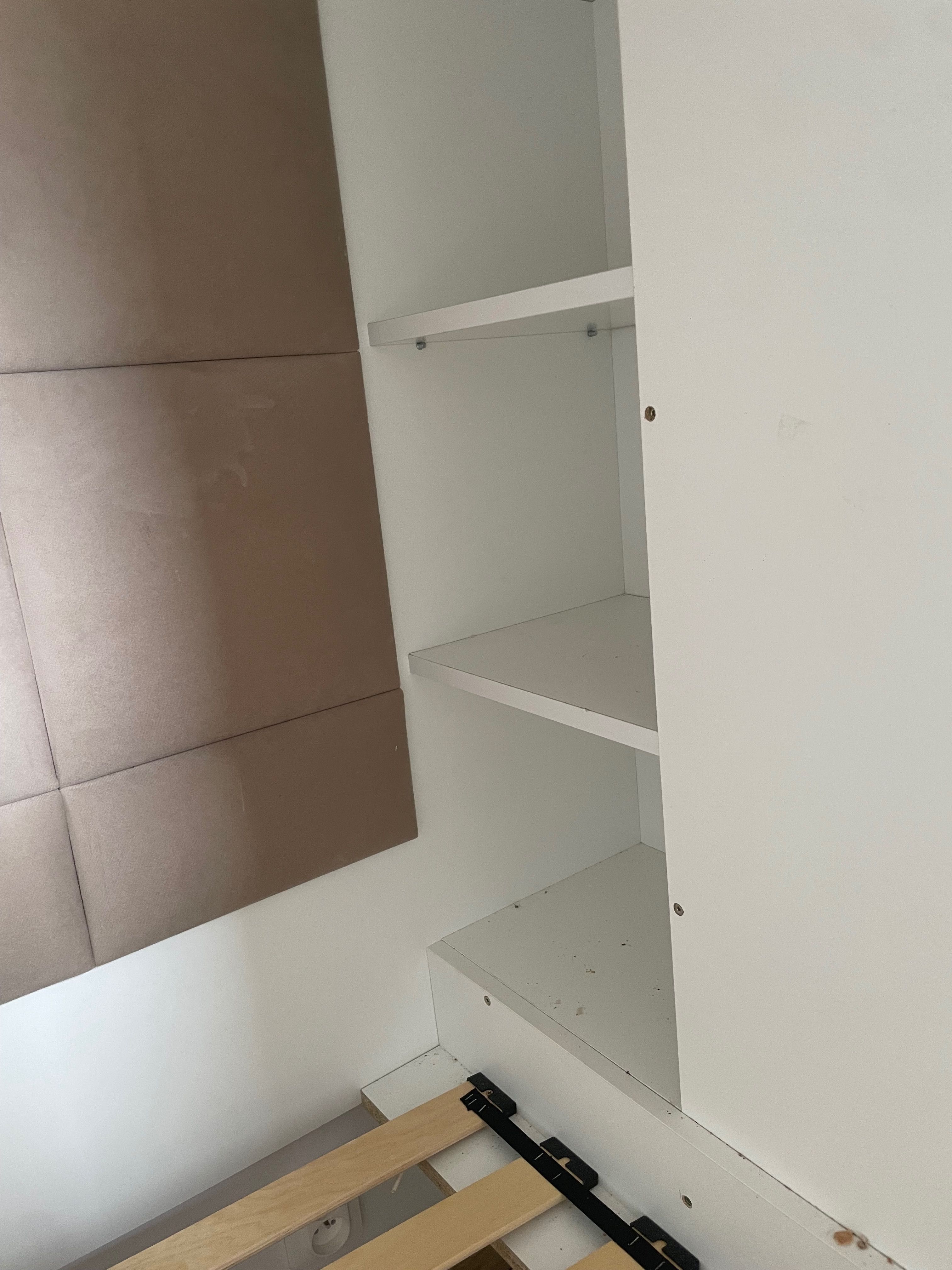 Łóżko corner piętrowe ze schodkami