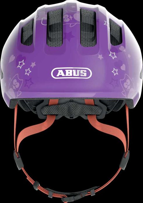 Kask rowerowy ABUS Smiley 3.0 purple star shiny (S) NOWY