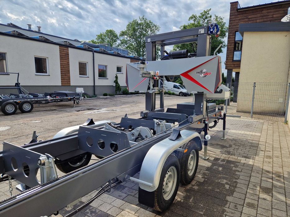 Trak taśmowy mobilny spalinowy HONDA TTP-600 Premium hydraulika