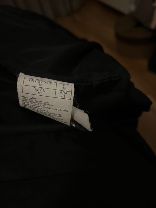 Casaco com capucho azul M