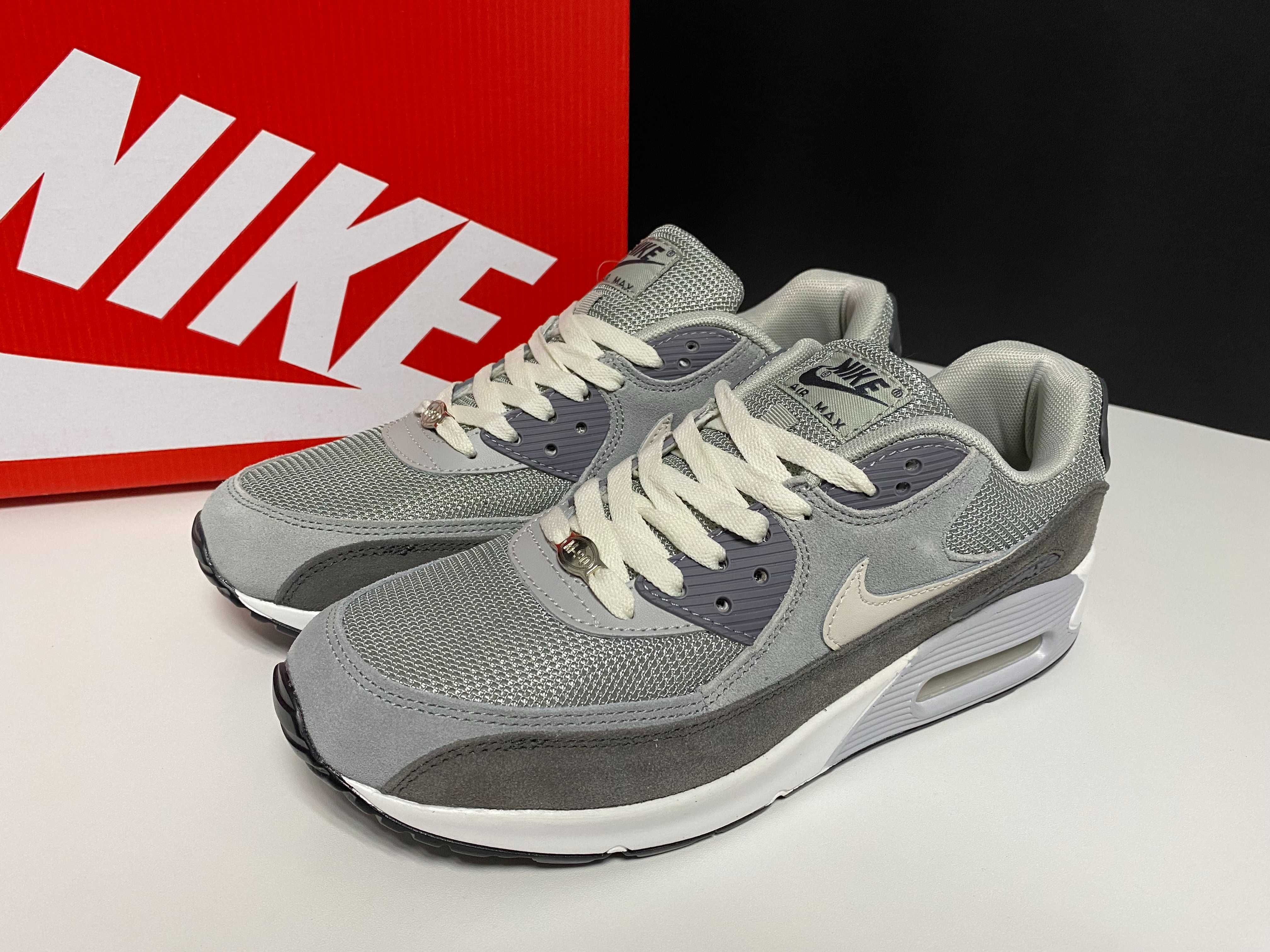 Кросівки Nike Air Max 90 grey (41-46) код 55