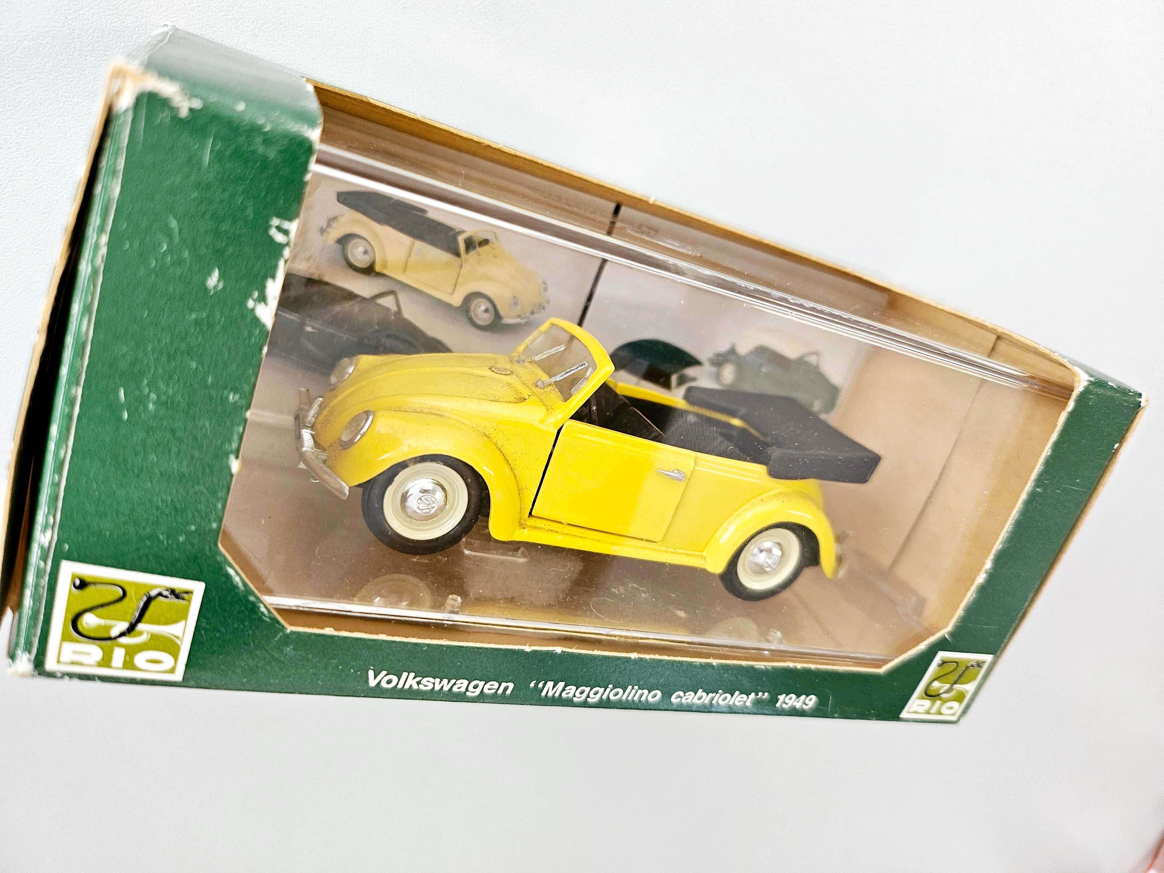 Rio, #93 e #92, Volkswagen “Maggiolino Cabriolet” 1949, 1/43