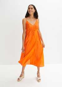 B.P.C sukienka pomarańczowa letnia ^40