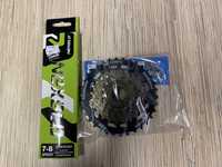 Wolnobieg Shimano MF-TZ500-7 MegaRange + łańcuch Nexelo (YBN)