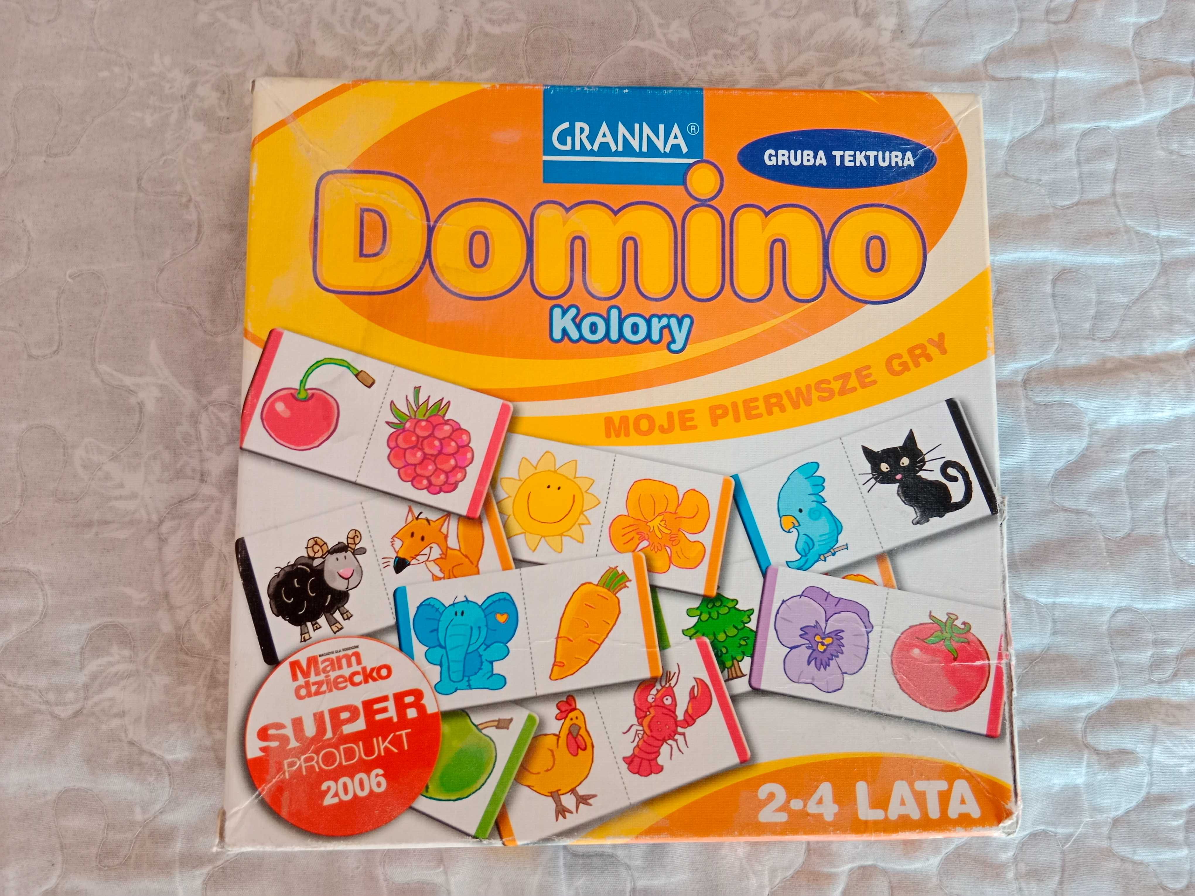 Domino kolory Granna dla dzieci 2-4 lata