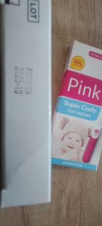 Testy ciążowe pink 12szt