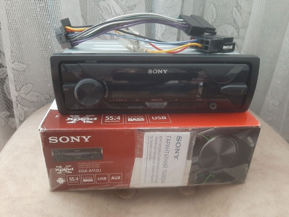 Авто магнітола SONY DSX-A112U