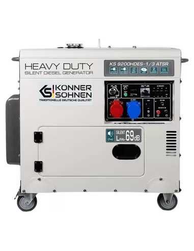 Generator dieslowski KS 9200DE-1/3 ATSR    PŁOŃSK