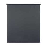 Estore de rolo - Blackout - “clip&fix” opaco cinza grafite 75X180cm