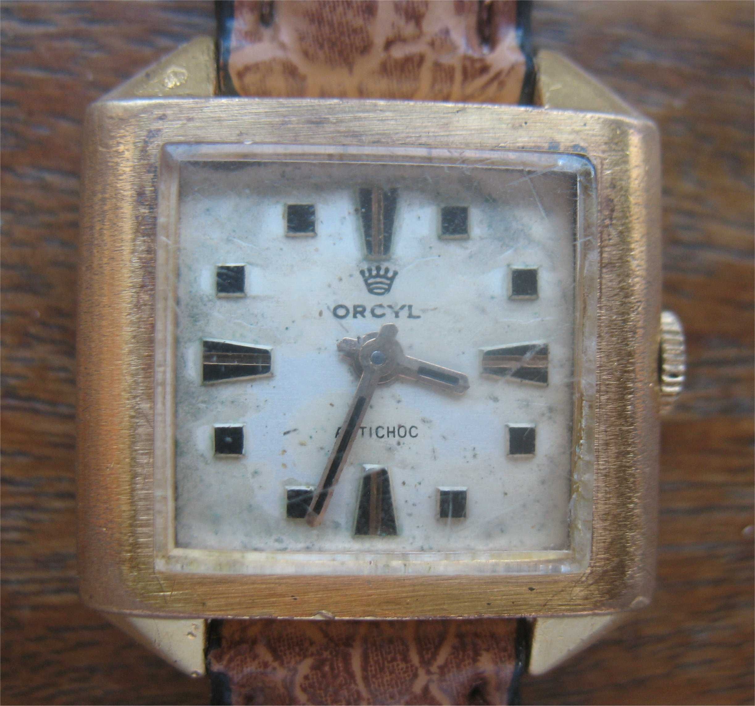 Relógio de Corda Vintage - Orcyl - Antichoc