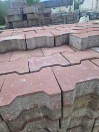 OKAZJA Kostka poekspozycyjna brukowa betonowa gr.8 cm prostokąt, TETKA