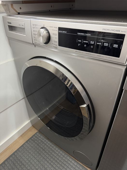 Máquina de Lavar Roupa Teka WMT 70840 SS - 8kg, 1400 rpm, Inox