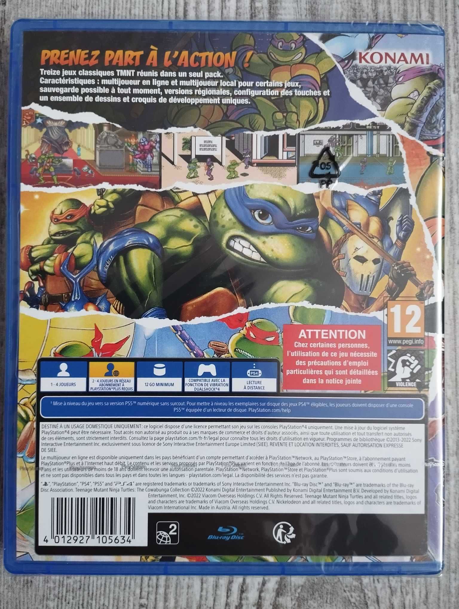 Nowa Gra Turtles The Cowabunga PS4/PS5 Playstation