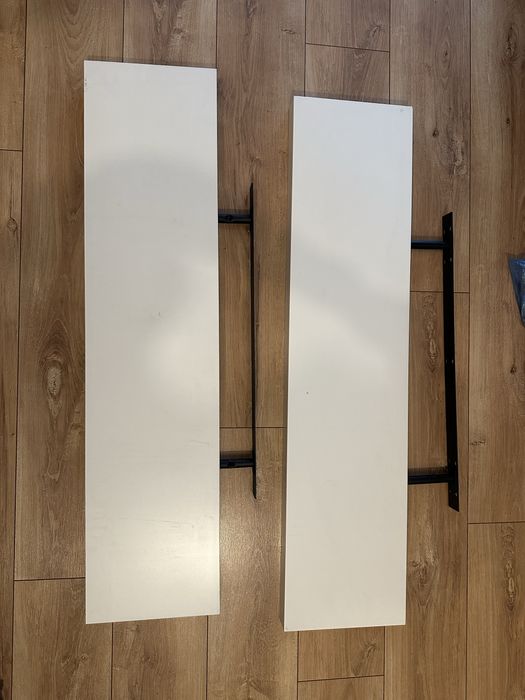 Półka ścienna ikea biała 2 szt. Lack Syców