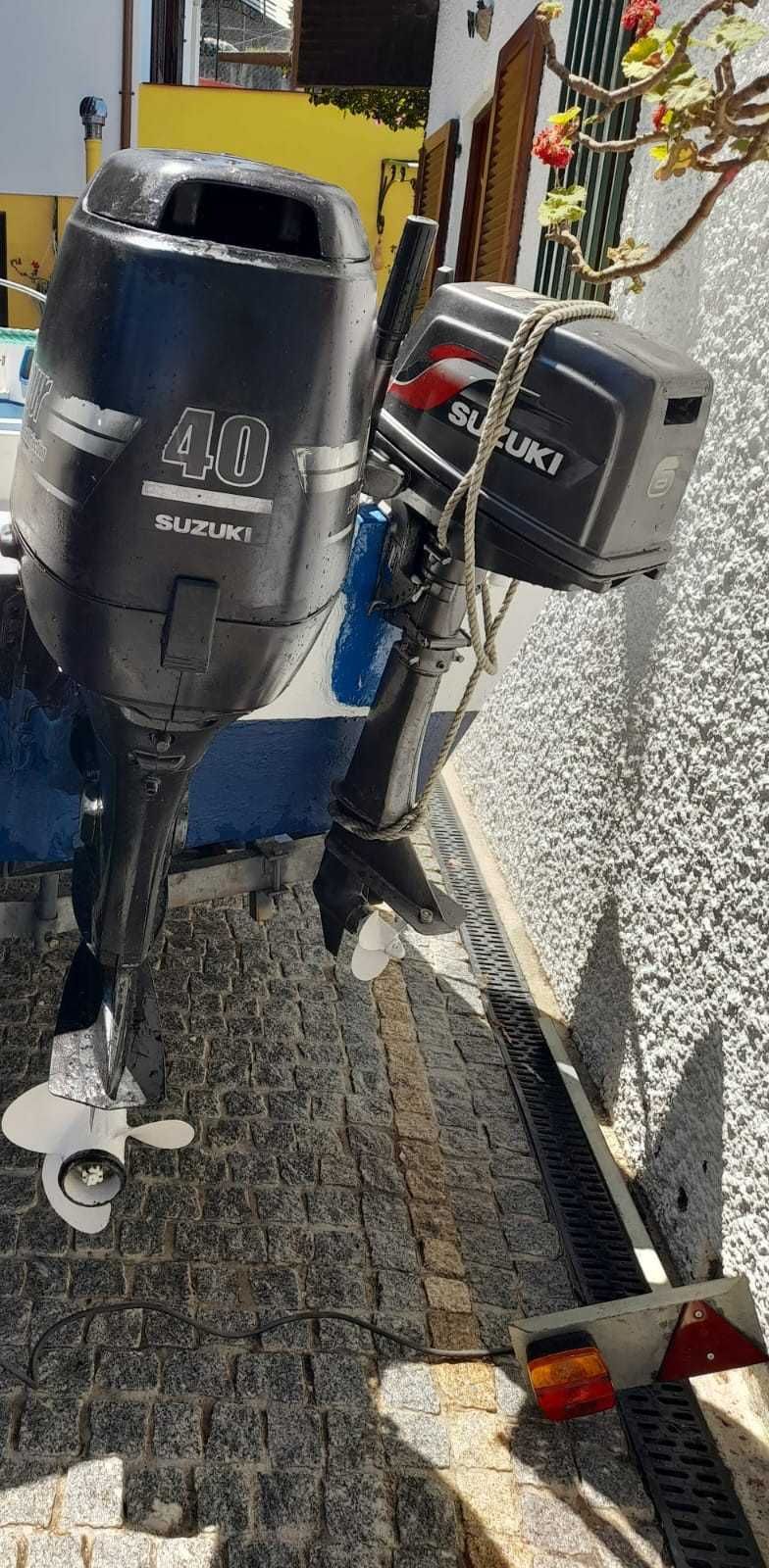 Barco de 5m Pesca desportiva oferta do atralado  6 pessoas