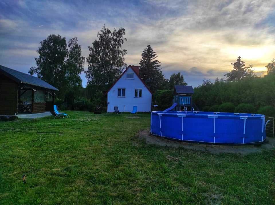 Domek na Kaszubach, basen, jacuzzi 7 osób