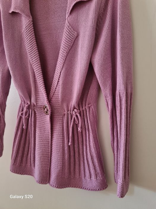 Casaco rosa malha para venda