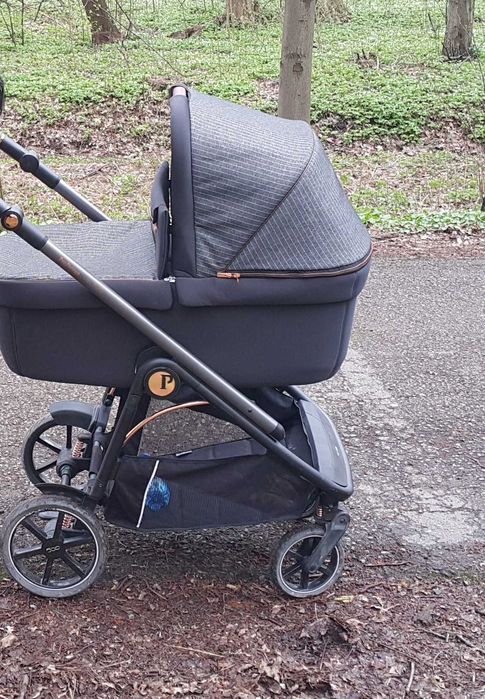 Wózek gondola i pacerówka Peg-Perego Veloce Fiat-500 2w1