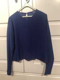 1 blusa azulão fluida /  1 camisa azulão lisa em algodão marca ZARA  S