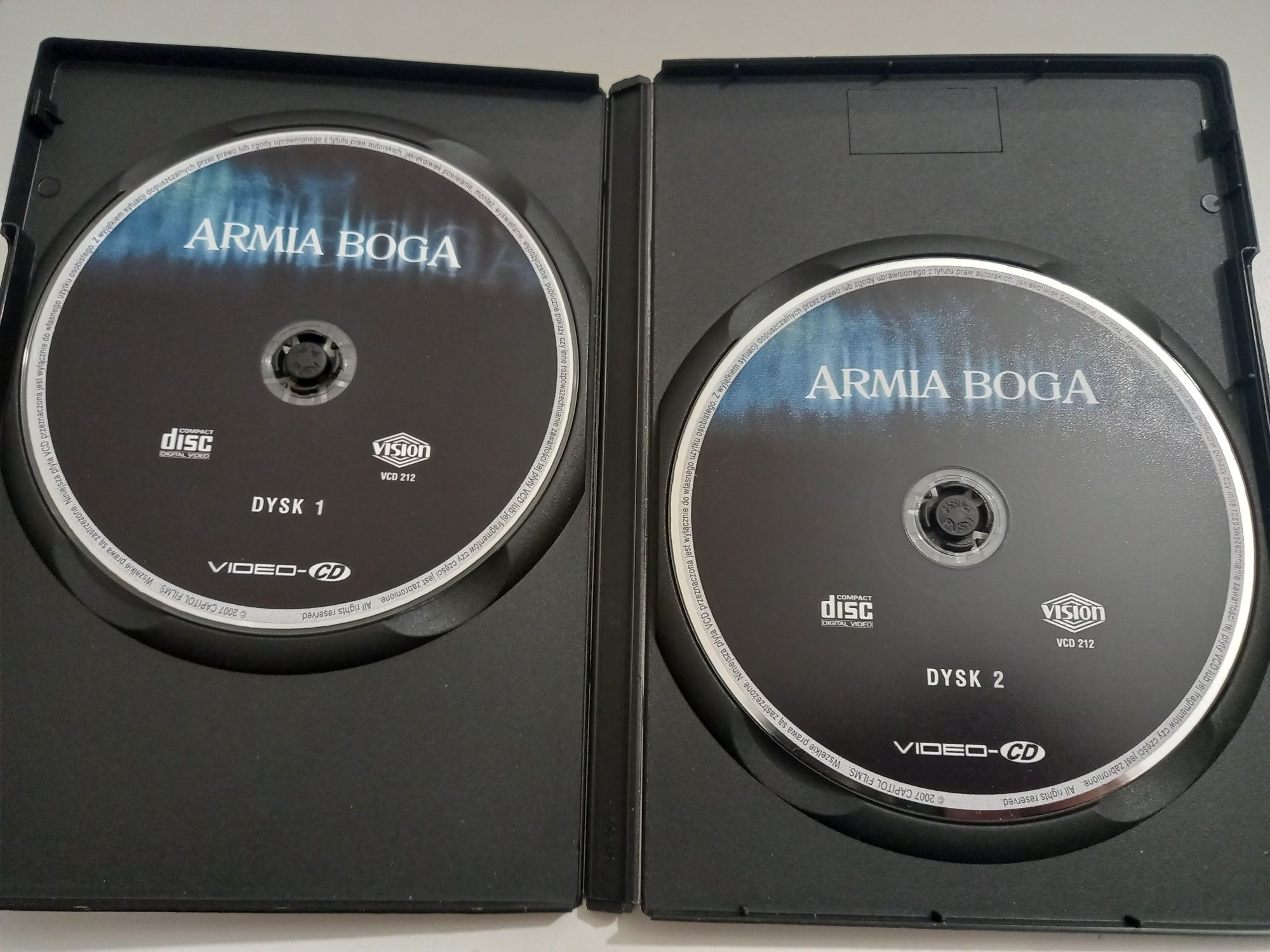 Film Armia Boga Video CD
