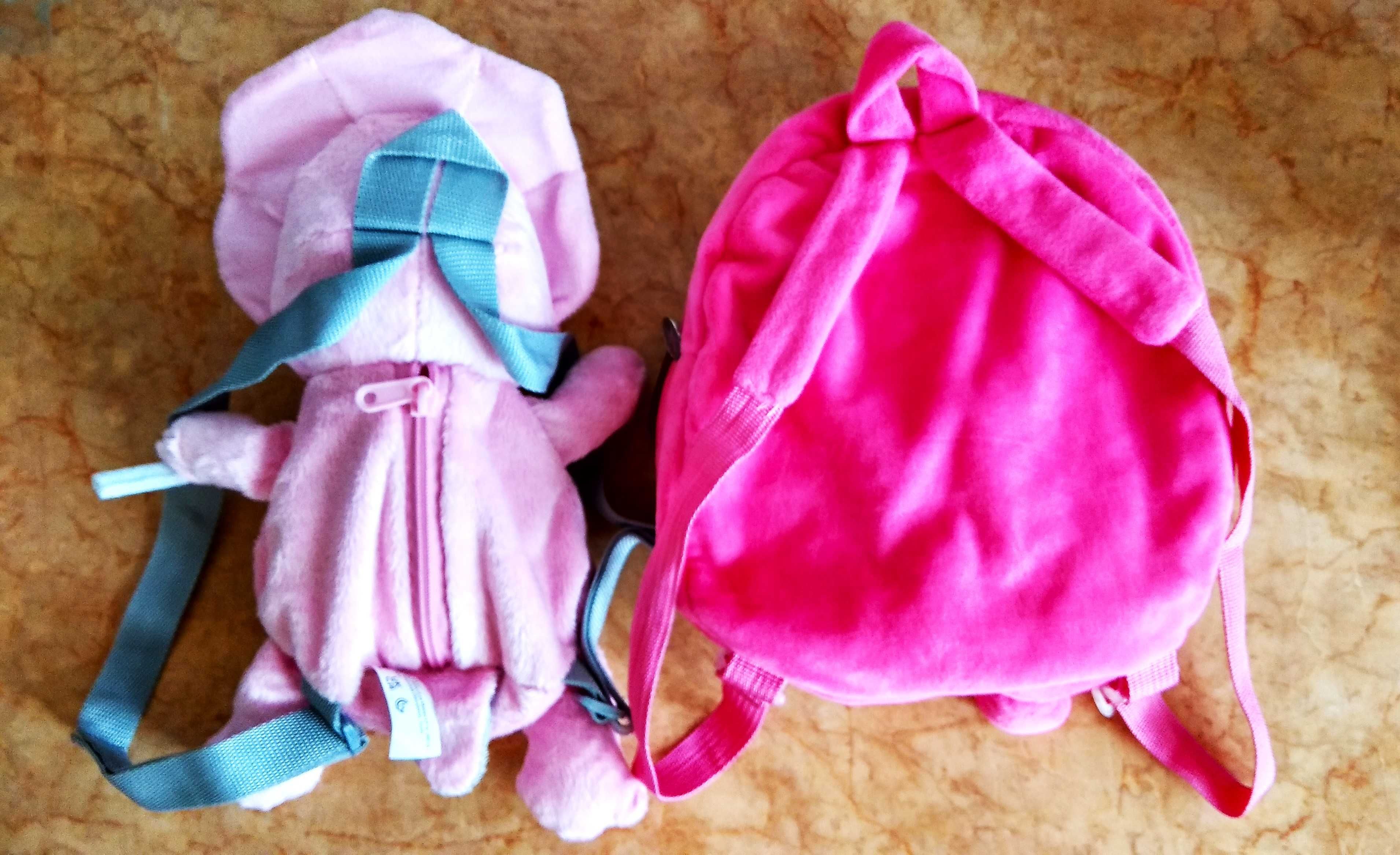 игрушки мягкие большие одним лотом. кукла + динозаврик.