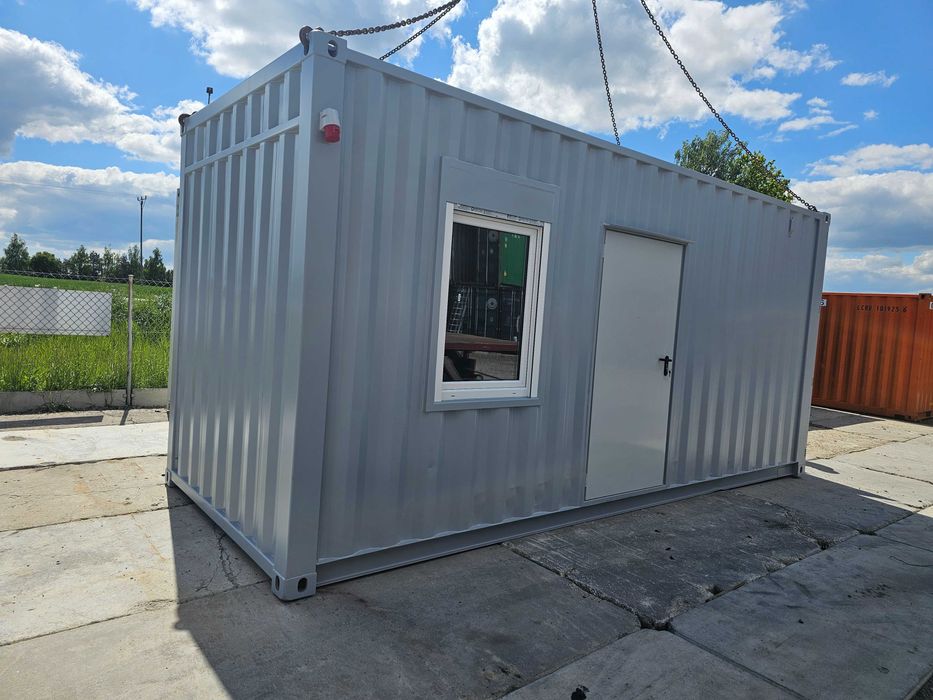 Kontener socjalno-magazynowy, biuro, socjalny, transport hds w cenie
