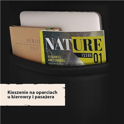 Pokrowce Samochodowe Przód Lazur Beżowe