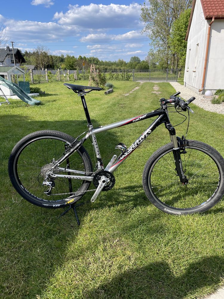 Kellys  hacker rower mtb kola 26 cali rama 17,5 cala