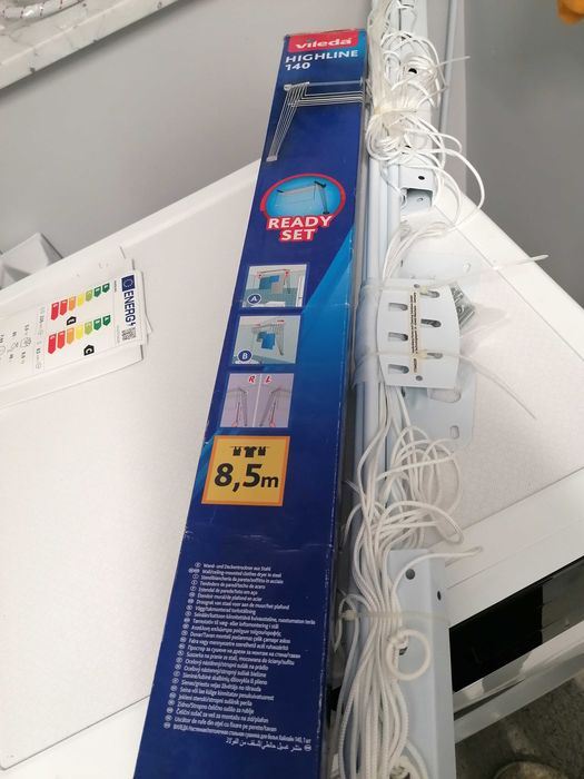 Suszarka sufitowa Vileda 140cm NOWA