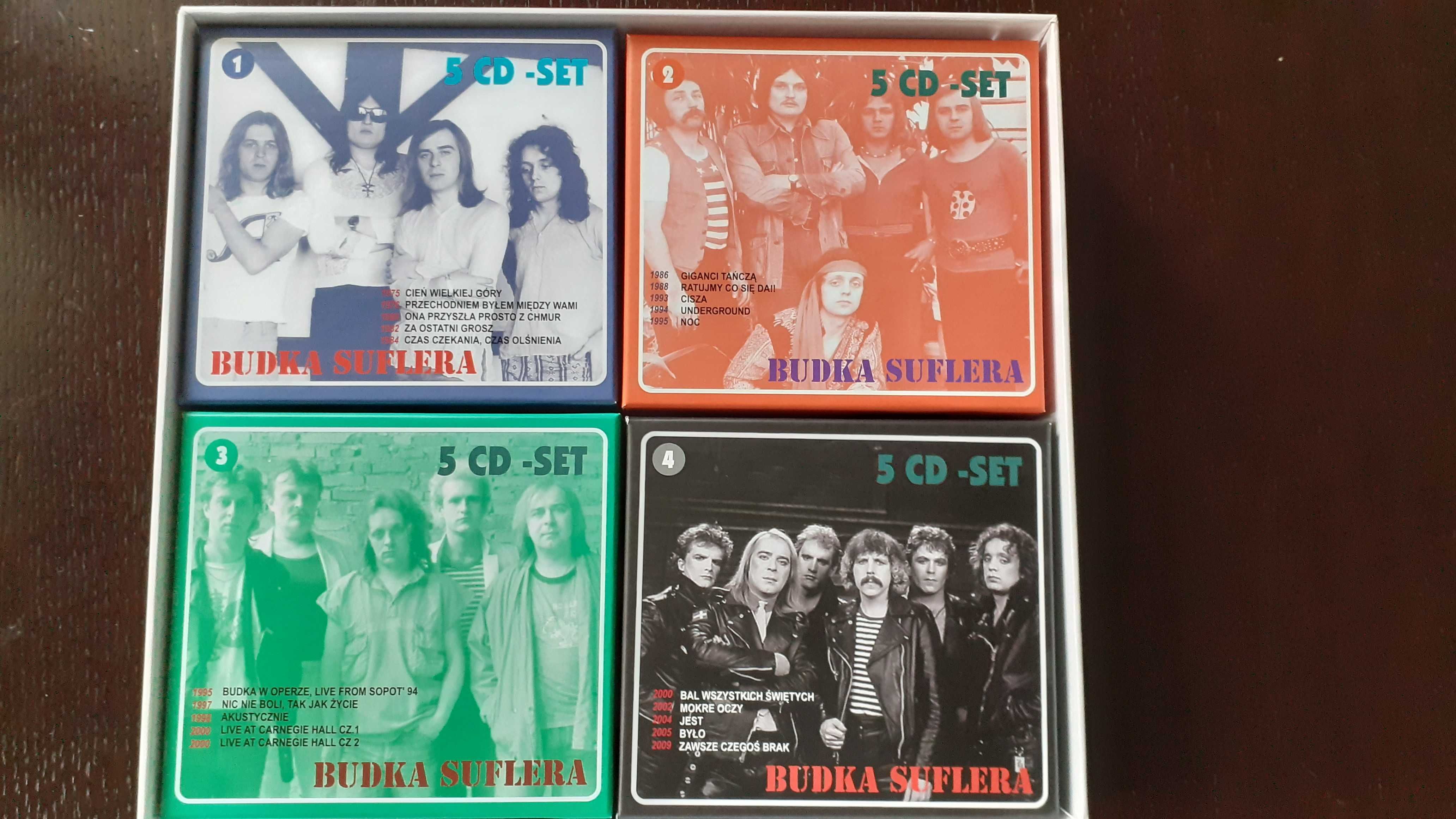 Budka Suflera 20 CD, AUTOGRAFY muzyków na okładce NOWY, UNIKAT