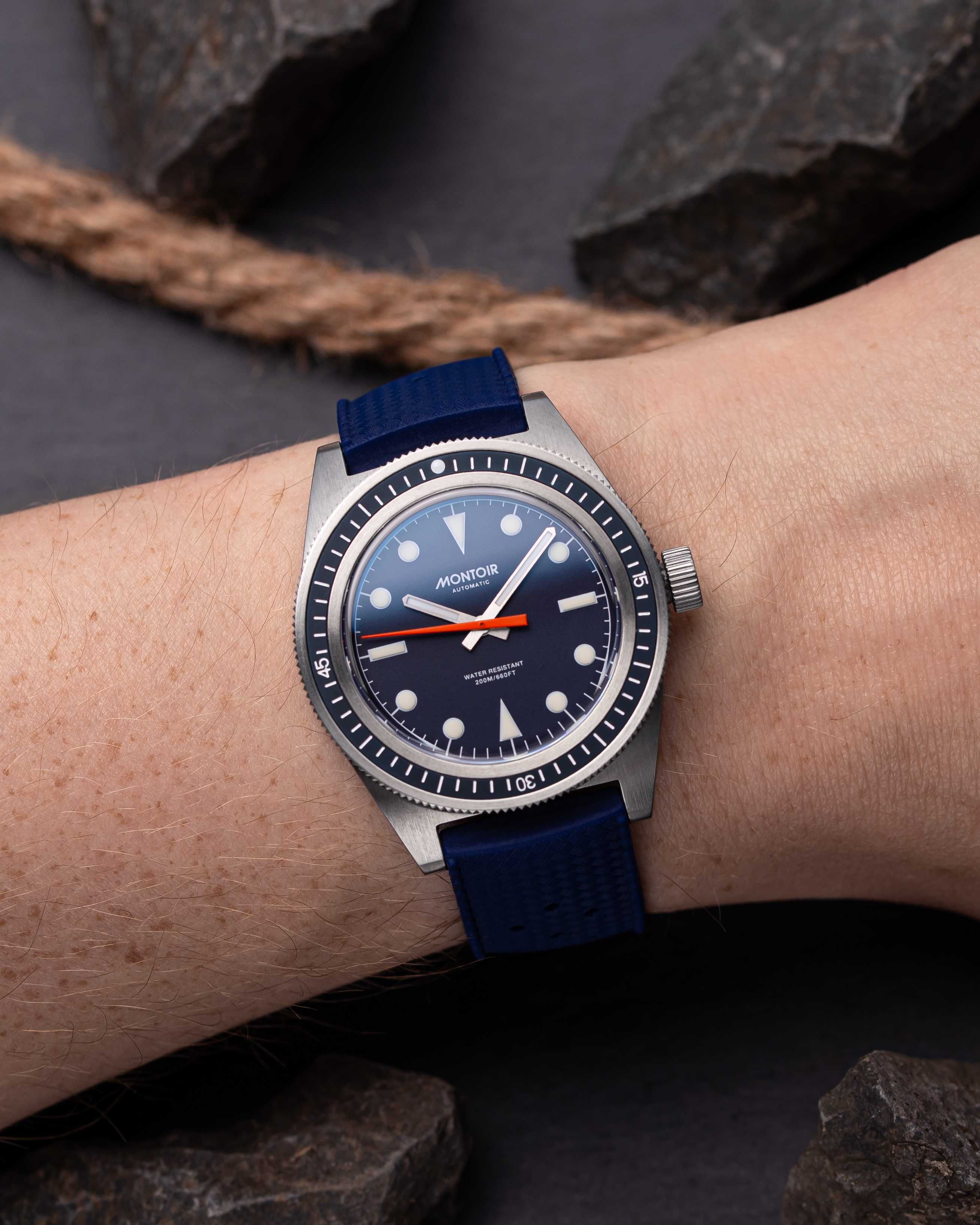 Montoir Watches, Dive Watch, NH35, szafir
