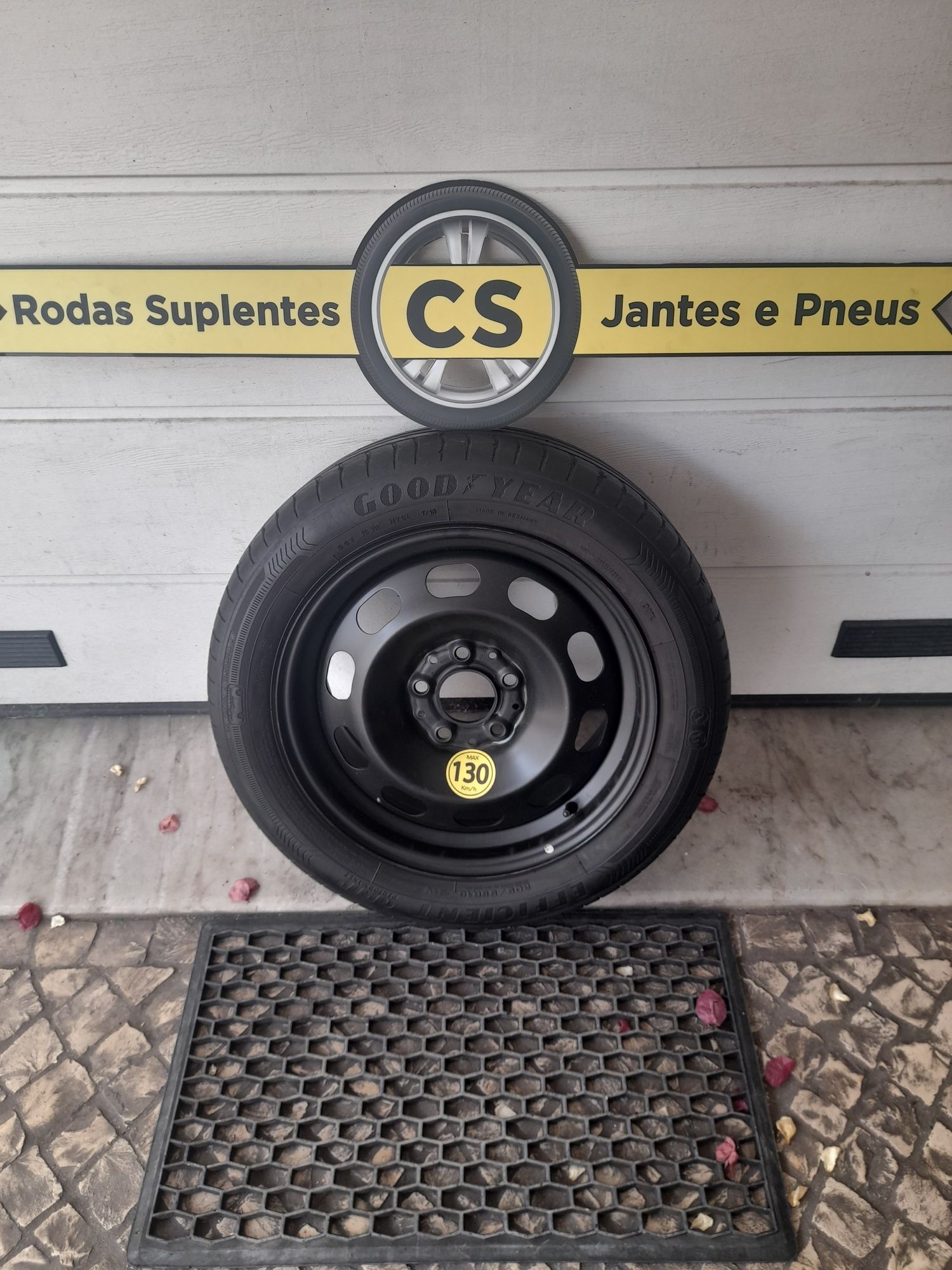 Roda suplente jante 16 5x112 Mercedes, Audi, BMW, pneu 205/55 R16