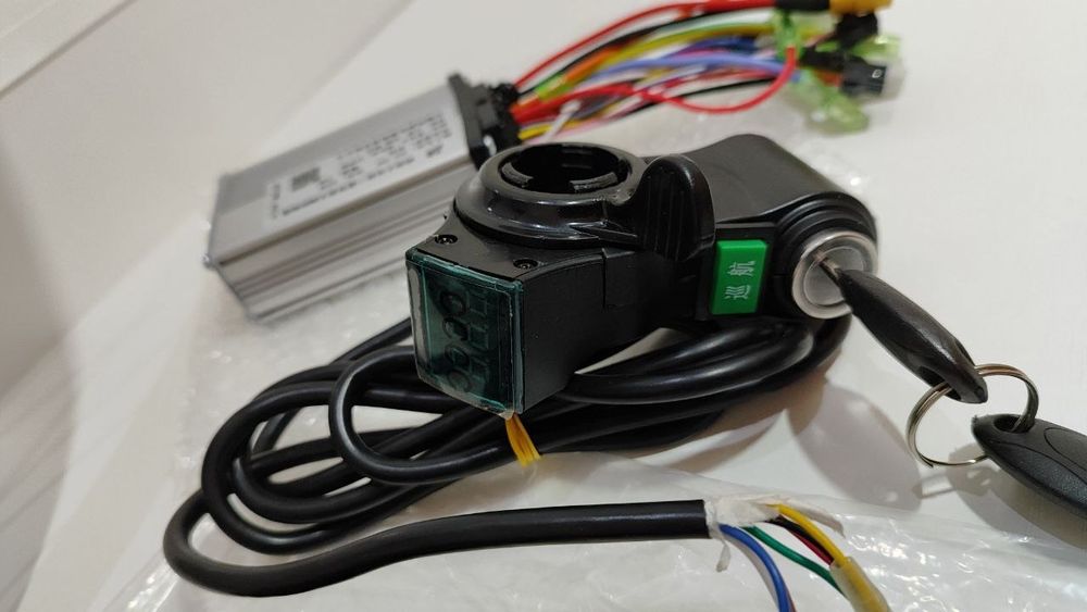 Електро двигун, мотор колесо 36в 350вт електровелосипед