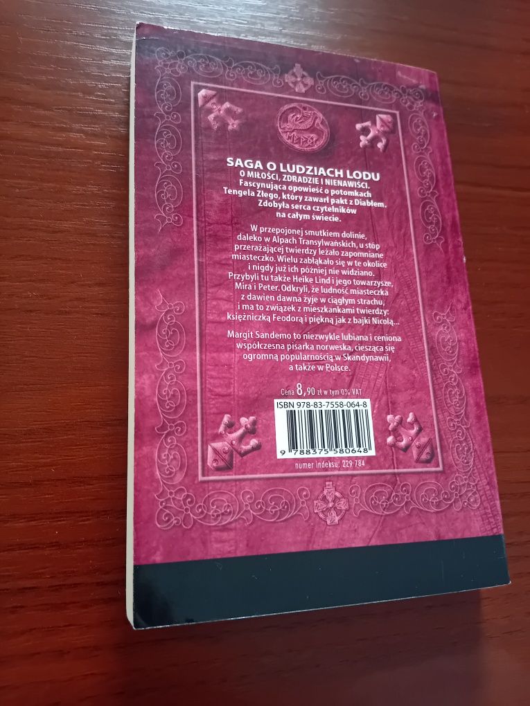 Saga o Ludziach Lodu Margit Sandemo tom 20 Skrzydła Kruka