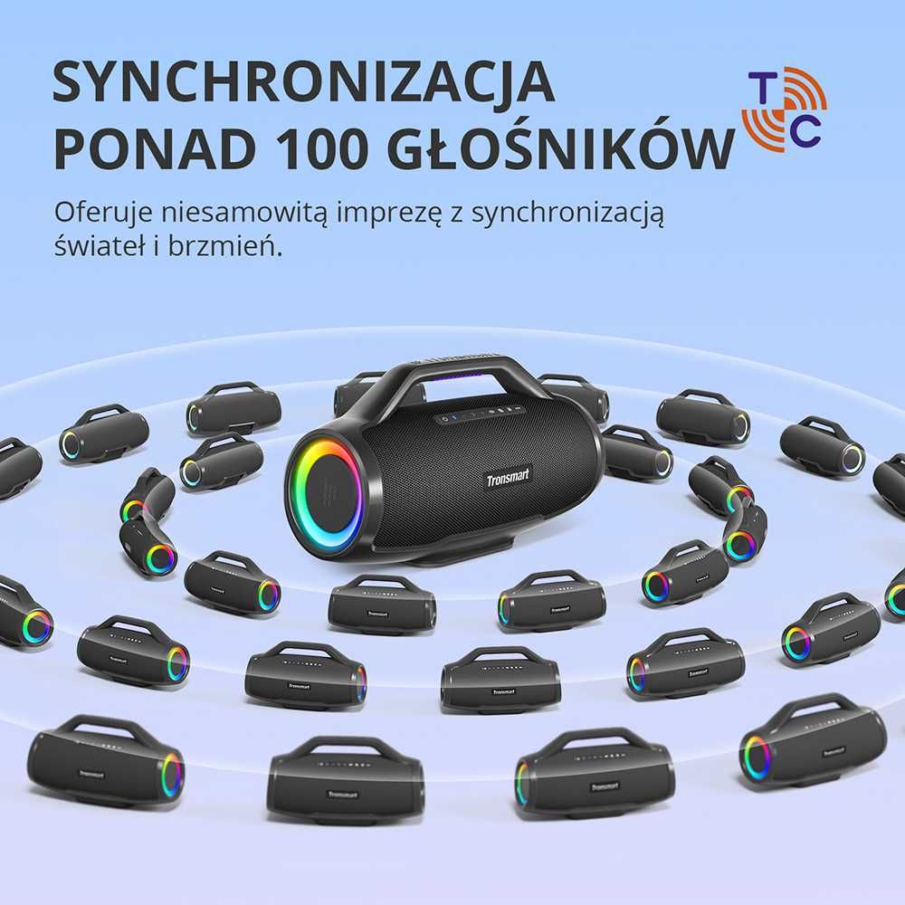 Przenośny Głośnik Tronsmart Bang Max - NOWY  - 130 W !