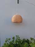 Lampa rattanowa Ikea