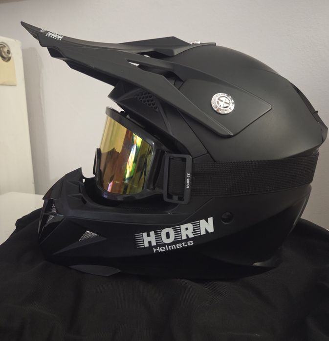 Kask fullface Horn dziecięcy