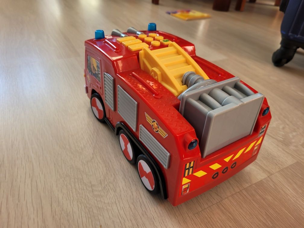 Duży wóz strażacki Jupiter Strażak Sam Dickie Toys Programowalny 28 cm