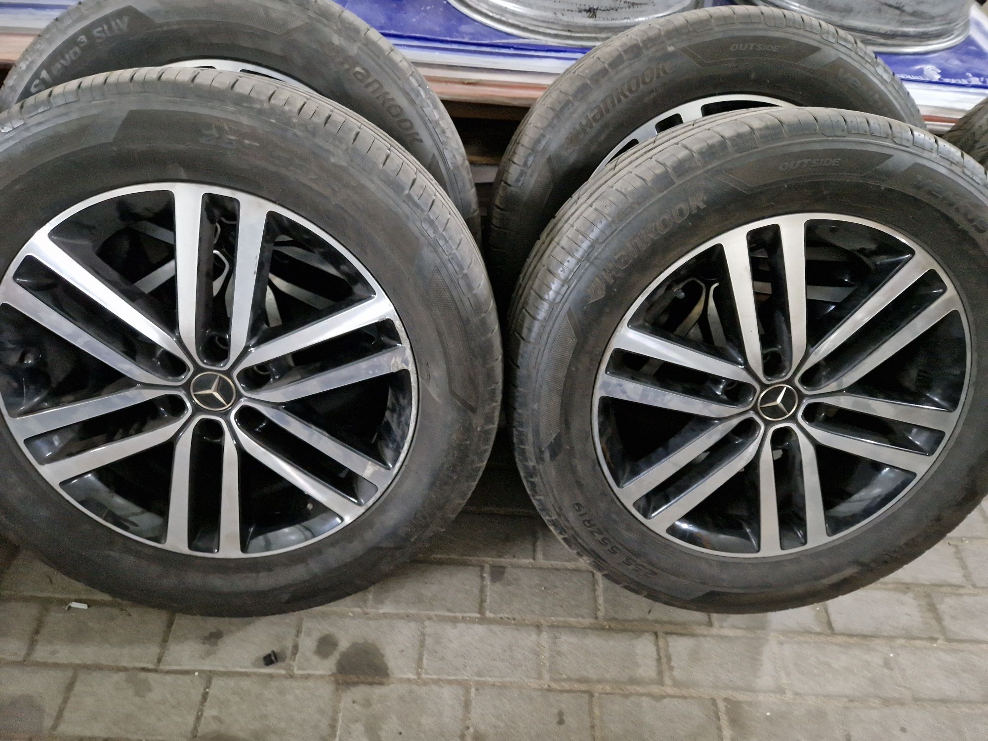 Oryginalne Koła Mercedes-Benz X 350 255/55R19 Hankook 21r lato