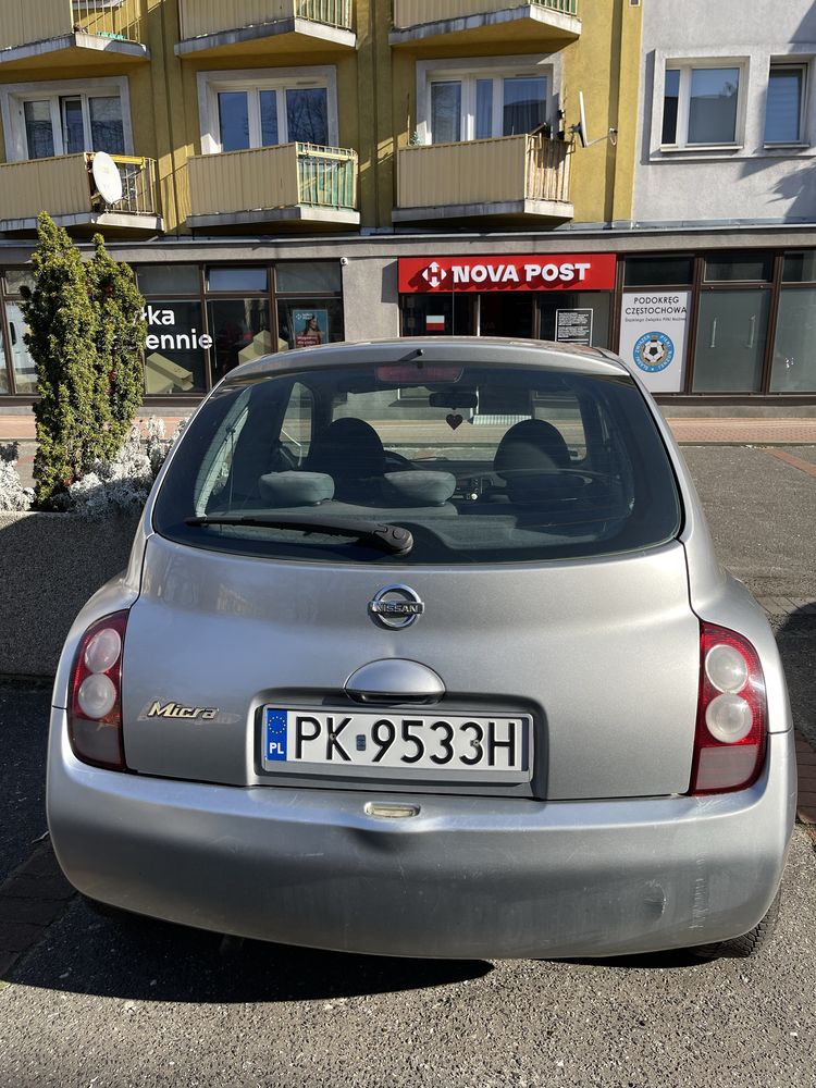 Srpedaz samochodu Nissan Micra