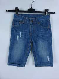 Miss E-vie spodenki dżins jeans 7 - 8 lat / 128 cm