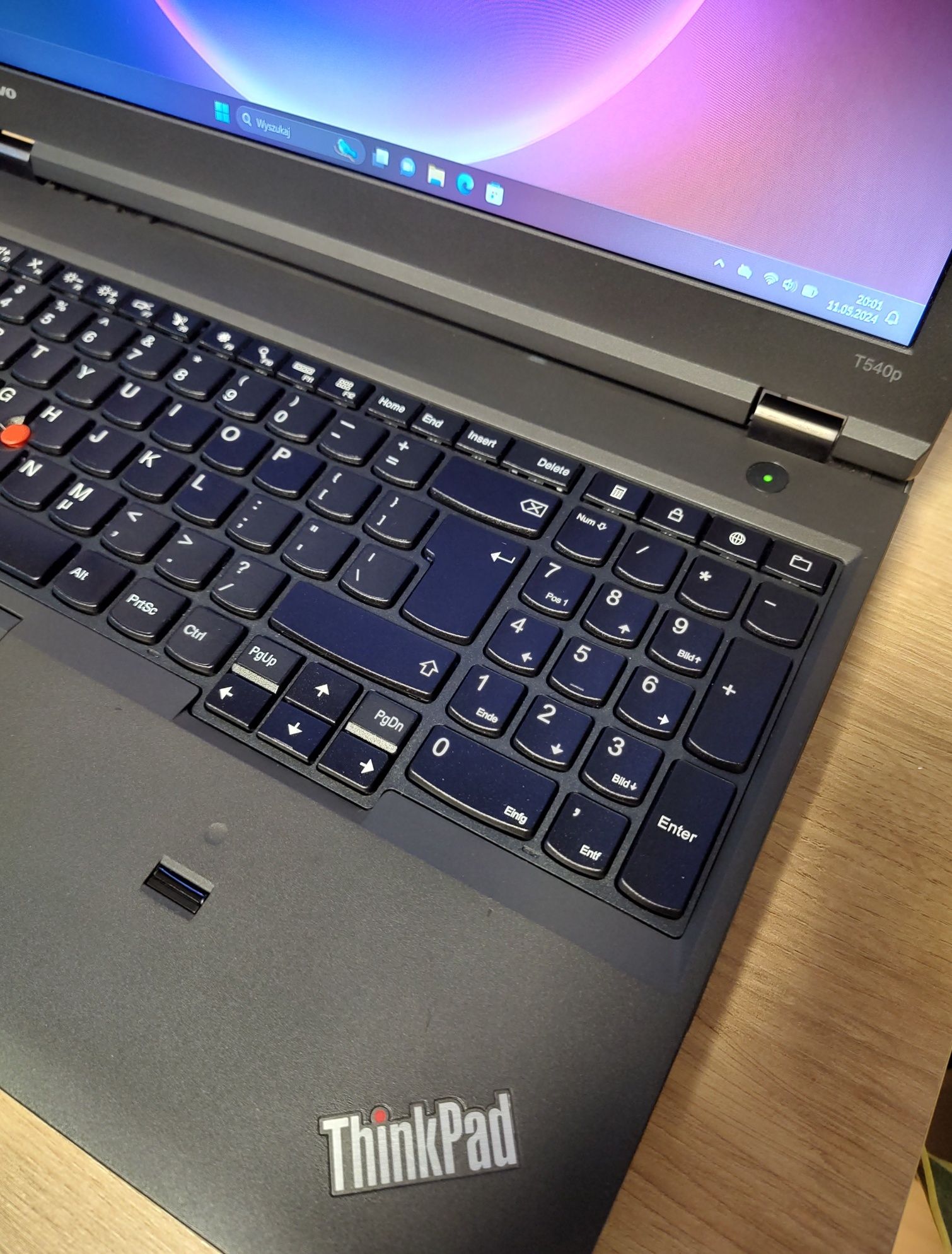 Lenovo ThinkPad T540p i5/16GB RAM/nowy SSD 256GB/FHD 15,6/świetny stan