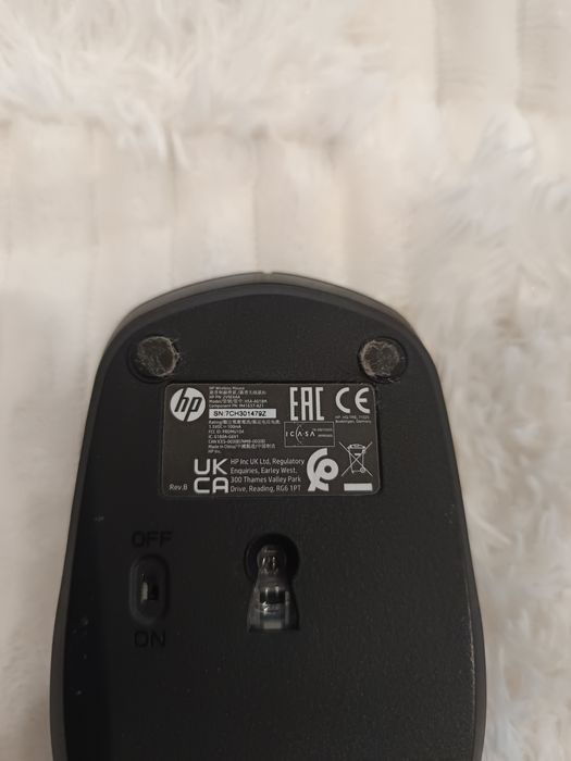 Rato sem fios da marca HP