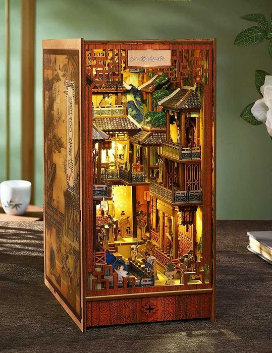 Букнук румбокс booknook DIY House будинок конструктор