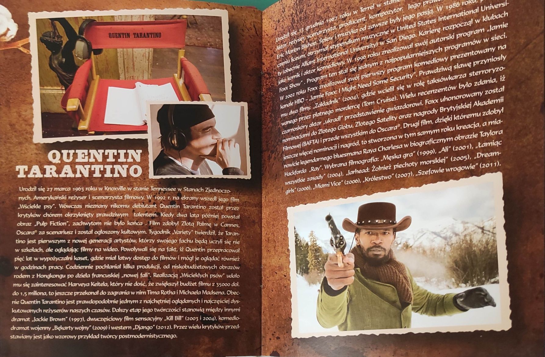 Django Unchained (booklet) (DVD) 2012 2 oscary Wydanie książkowe