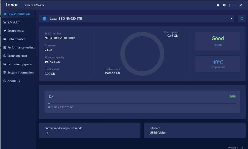 Dysk SSD NVMe Lexar NM620 2tb